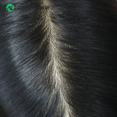 TP22INJ - All Injected Polyskin Hair Topper Chinese Culticle Remy Hairpieces for Women 14" 16" Toupee Women