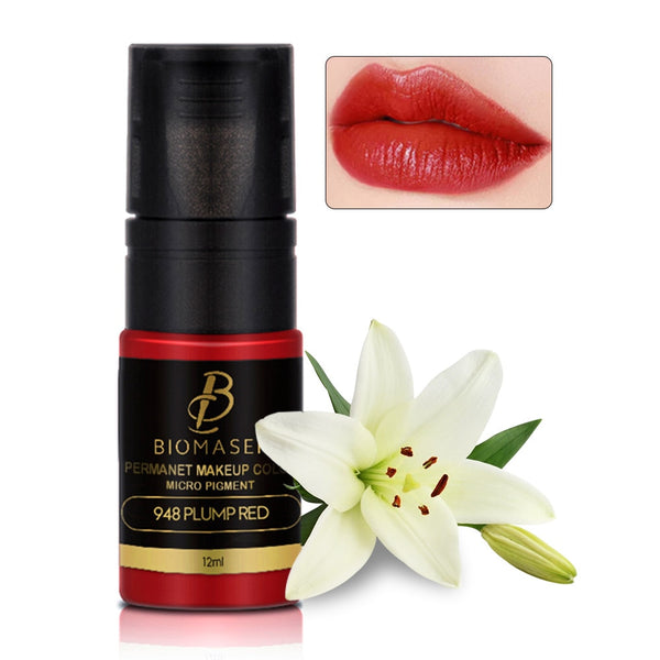 Biomaser Semi Permanent Makeup Pigments Inks for Lips Tattoo Color - Bellelooks