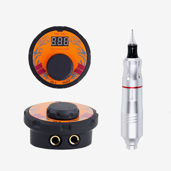 Rotary Pen With Cartridges Tattoo Machine Set - Bellelooks