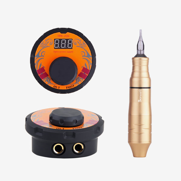 Rotary Pen With Cartridges Tattoo Machine Set - Bellelooks