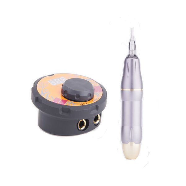 Tattoo Power Supply Kit Tattoo Rotary Pen With Cartridge - Bellelooks