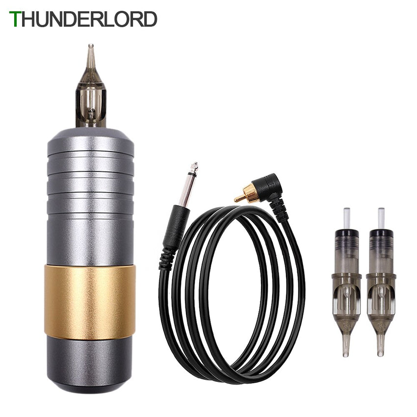 Complete Tattoo machine kit 4.5w Coreless motor Tattoo pen wireless/Adapter tattoo Power tattoo machine Set For Tattoo Artist - Bellelooks