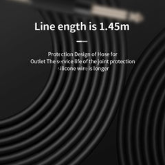 Tattoo Foot Pedal Stainless Steel 1.45M Fireproof Clip Cord Tattoo Foot Switch - Bellelooks