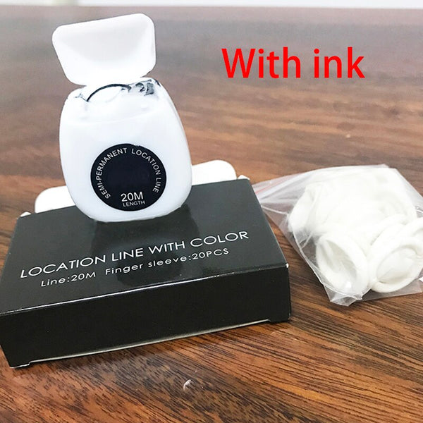 Microblading pre ink mapping string locktion line with color eyebrow tint mixer brow mapping for microshading permanent makeup - Bellelooks