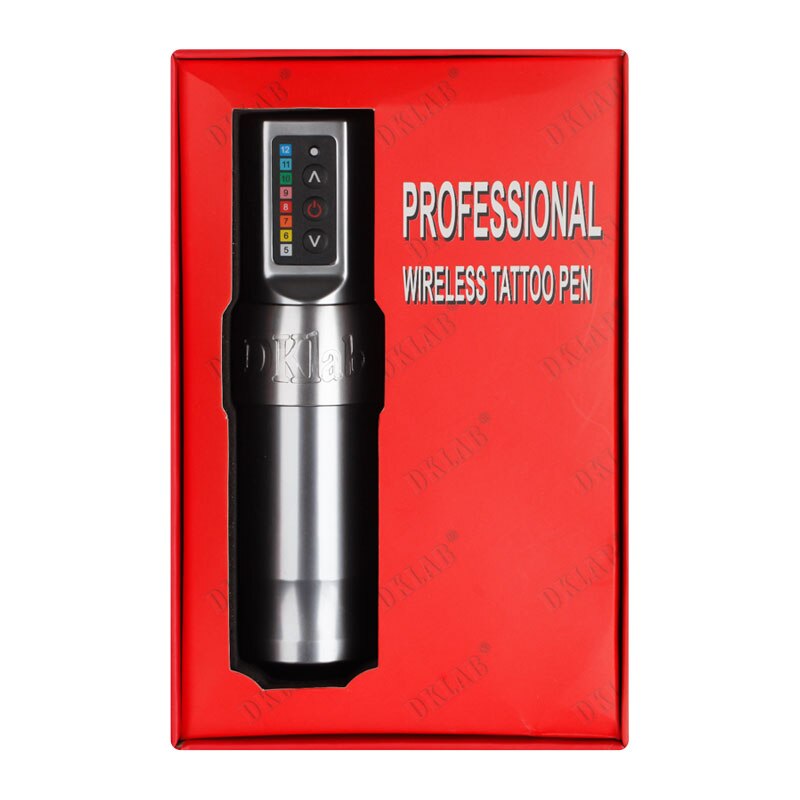 New Style DKLAB Wireless Tattoo Pen 2400mAh Lithium Battery Coreless Motor - Bellelooks