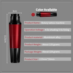 Professional Rotary Tattoo Machine Tattoo Pen Coreless Motor Tattoo Gun - Bellelooks