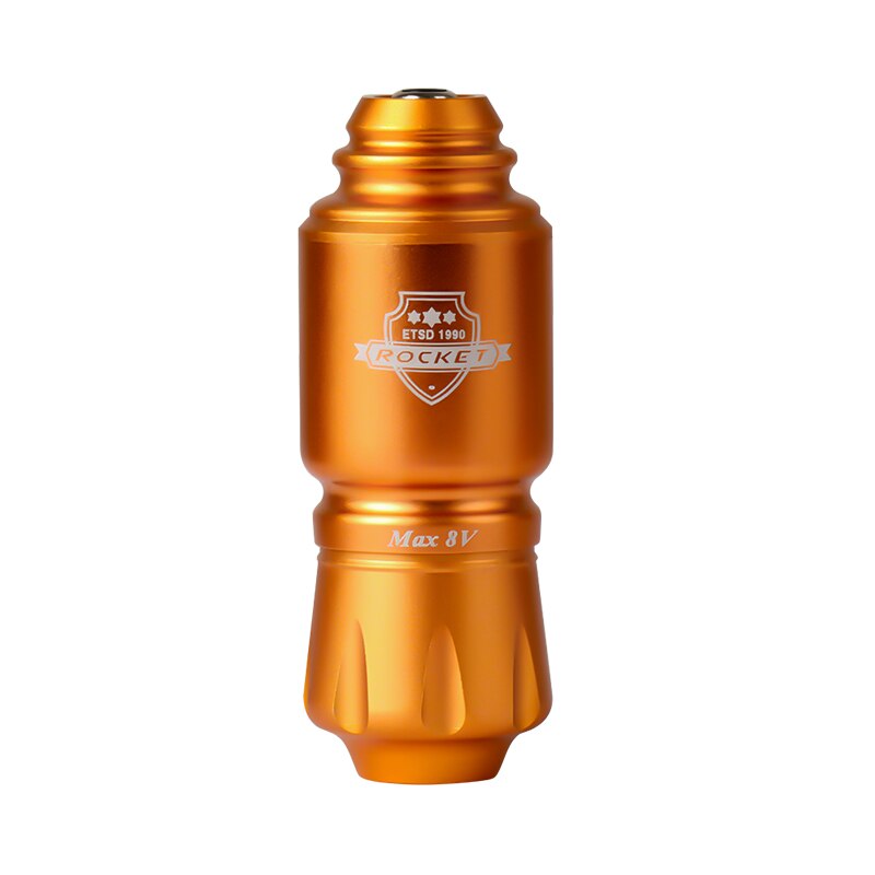 Professional Short Rocket Tattoo Pen Japan Motor RCA Connector Cartridge Rotary Tattoo Machine - Bellelooks