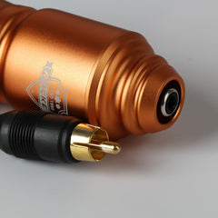 Professional Short Rocket Tattoo Pen Japan Motor RCA Connector Cartridge Rotary Tattoo Machine - Bellelooks