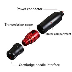 Kit complet de tatouage, mitrailleuse, ensemble d'encre noire, alimentation électrique, poignée antidérapante, ensemble d'outils d'art corporel, ensemble spécial maître