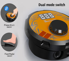 Tattoo Power Supply Tatuagem For Tattoo Machines Adjust Voltage Control Switch - Bellelooks