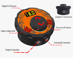 Tattoo Power Supply Tatuagem For Tattoo Machines Adjust Voltage Control Switch - Bellelooks