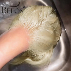 613 Blonde Skinlike 5X5 HD Lace Closure Only Straight Invisible 6X6 HD Lace Closure Pre plucked HD Transparent Lace Human Hair