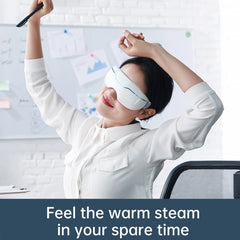 Smart Eye Massager Eye Care Machine Mist Heating for Puffy and Dry Eyes Dark Circles Eye Strain Improved Sleep Eye Care Massager