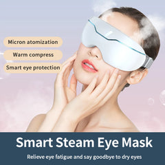 Smart Eye Massager Eye Care Machine Mist Heating for Puffy and Dry Eyes Dark Circles Eye Strain Improved Sleep Eye Care Massager