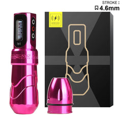 Tattoo Machine 3.5/4.0/4.6 Stroke Wireless Motor Lithium Battery RCA interface With 1/2 Rechargeable Battery