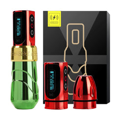 Tattoo Machine 3.5/4.0/4.6 Stroke Wireless Motor Lithium Battery RCA interface With 1/2 Rechargeable Battery