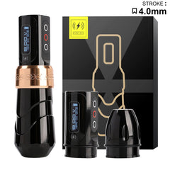 Tattoo Machine 3.5/4.0/4.6 Stroke Wireless Motor Lithium Battery RCA interface With 1/2 Rechargeable Battery