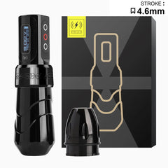 Tattoo Machine 3.5/4.0/4.6 Stroke Wireless Motor Lithium Battery RCA interface With 1/2 Rechargeable Battery