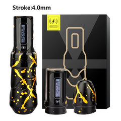 Tattoo Machine 3.5/4.0/4.6 Stroke Wireless Motor Lithium Battery RCA interface With 1/2 Rechargeable Battery