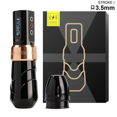 Tattoo Machine 3.5/4.0/4.6 Stroke Wireless Motor Lithium Battery RCA interface With 1/2 Rechargeable Battery