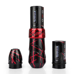 Tattoo Machine 3.5/4.0/4.6 Stroke Wireless Motor Lithium Battery RCA interface With 1/2 Rechargeable Battery