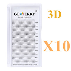 Premade Fan Lashes 3D 6D 8D 16D 20D Soft Faux Mink Eyalashes