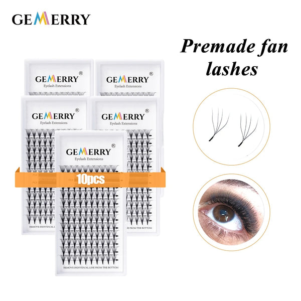 Premade Fan Lashes 3D 6D 8D 16D 20D Soft Faux Mink Eyalashes