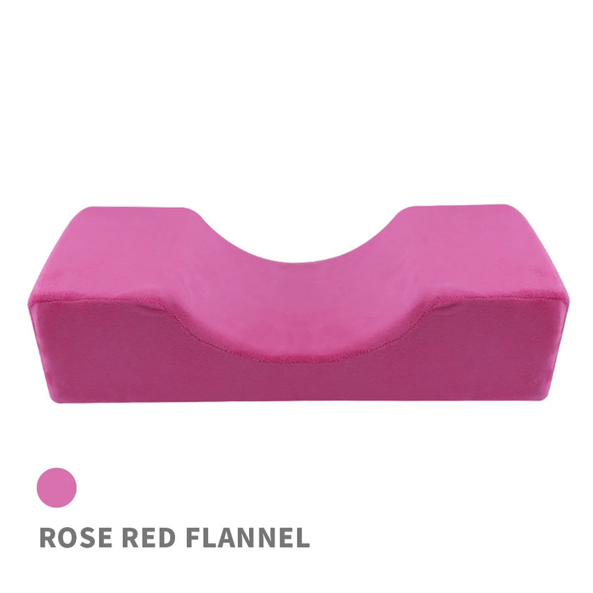 Lash Pillow Neck Support Eyelash Soft Pillow Grafting Eyelashes Memory Foam Eyelash Extension Pillow With Pocket Makeup Salon