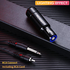Mummy Rotary Tattoo Machine Coreless Motor For Makeup  Eyebrow 10000rpm Tiny Tattoo Pen RCA Connector