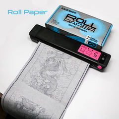 OZER Tattoo Transfer Paper Rolling paper Thermal Copier Template Paper for Thermal Copier Template Paper for Tattoo supplies