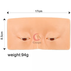 Premium 5D Eyebrow Tattoo Practice Skin Eye Makeup Training Skin Silicone Practice Pad for Makeup Beauty Academy