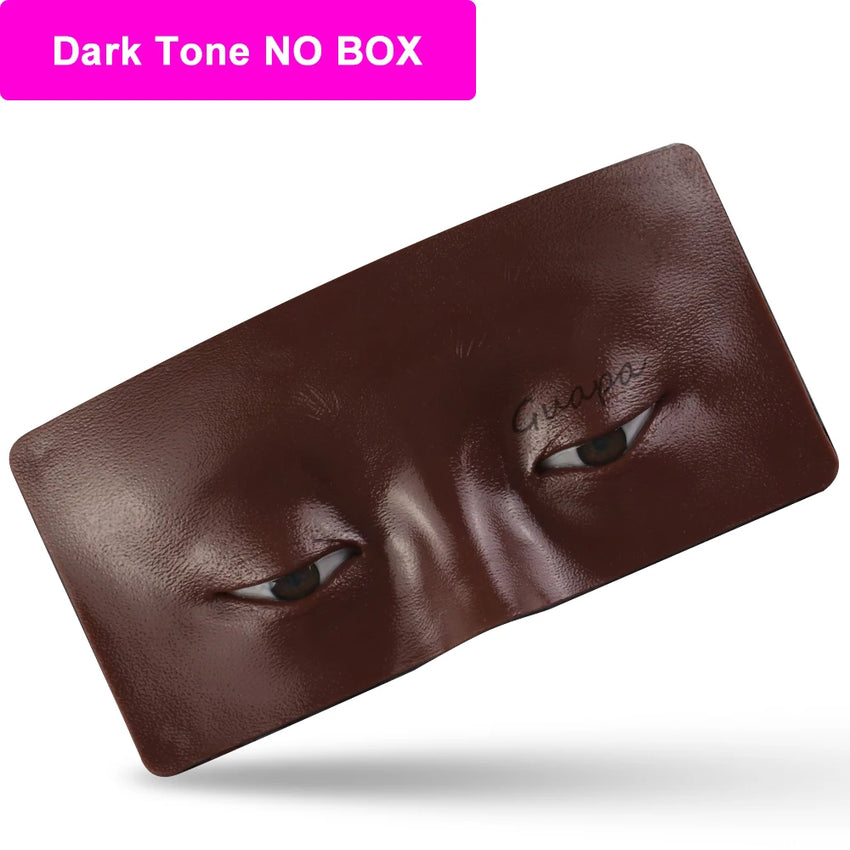 Premium 5D Eyebrow Tattoo Practice Skin Eye Makeup Training Skin Silicone Practice Pad for Makeup Beauty Academy