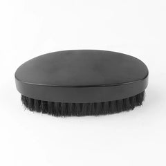 Professional Soft Boar Bristle Wood Beard Brush Hairdresser Shaving Brush Comb Men Mustache Comb Kit With Gift Bag Hair Comb Set