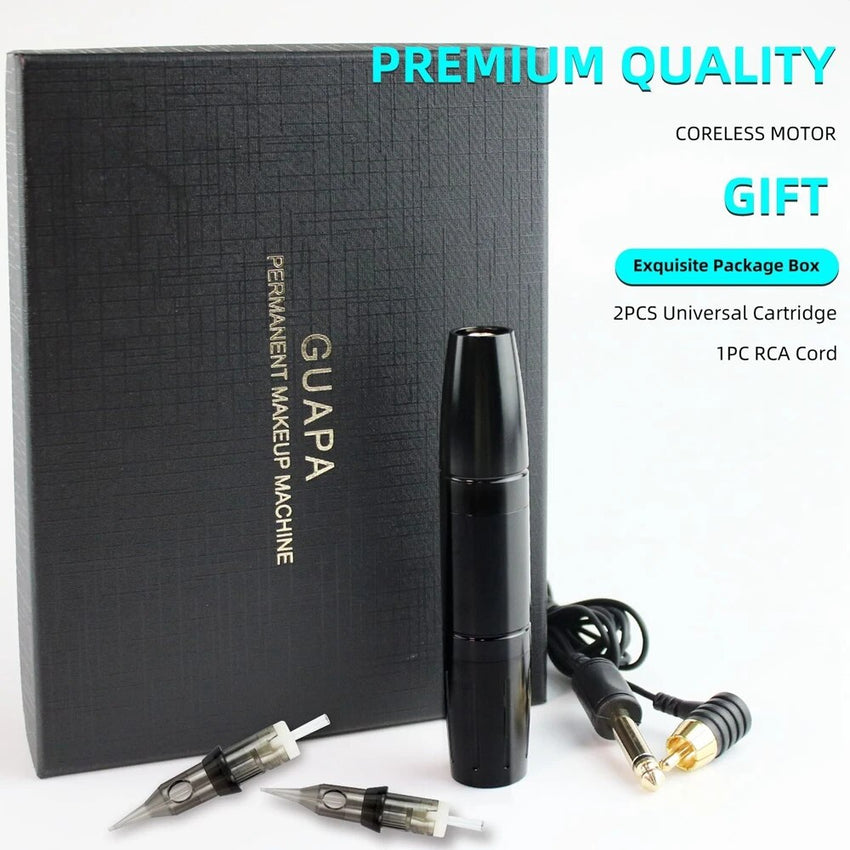 Professional Tattoo Rotary Pen Powerful Eyebrows Lips And Scalp RCA Makeup Permanent Gun Machine Studio Supplies For Artist