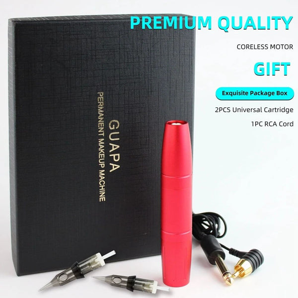 Professional Tattoo Rotary Pen Powerful Eyebrows Lips And Scalp RCA Makeup Permanent Gun Machine Studio Supplies For Artist
