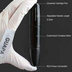 Professional Tattoo Rotary Pen Powerful Eyebrows Lips And Scalp RCA Makeup Permanent Gun Machine Studio Supplies For Artist