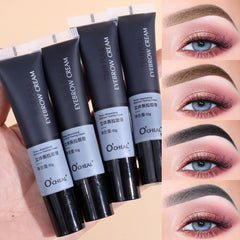 Tearing Eyebrow Gel Makeup Semi-Permanent Waterproof Long Lasting Tattoo Tint Sweatproof  Peel Off Dye Eyebrow Cream Cosmetics