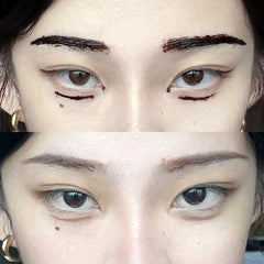 Tearing Eyebrow Gel Makeup Semi-Permanent Waterproof Long Lasting Tattoo Tint Sweatproof  Peel Off Dye Eyebrow Cream Cosmetics