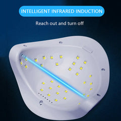 SUNX5 Plus UV Led Lamp For Nail Dryer UV Gel Varnish With Dual-source 36Leds/72W 45Leds/90W Nail Lamp Nail Art Salon Manicure