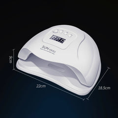 SUNX5 Plus UV Led Lamp For Nail Dryer UV Gel Varnish With Dual-source 36Leds/72W 45Leds/90W Nail Lamp Nail Art Salon Manicure