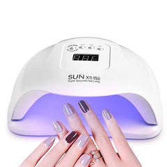 SUNX5 Plus UV Led Lamp For Nail Dryer UV Gel Varnish With Dual-source 36Leds/72W 45Leds/90W Nail Lamp Nail Art Salon Manicure