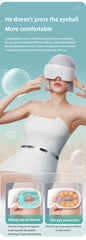 Smart Heated Mist Eye Massager Bluetooth Eye Care Device Point Acupressure Massager For Puffy Eyes Relieve Fatigue Dark Circles