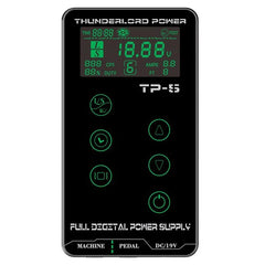 Tattoo Power Supply HURRICAN UPGRADE Touch Screen TP-5 Intelligent Digital LCD Makeup Dual Tattoo Power Supplies Set