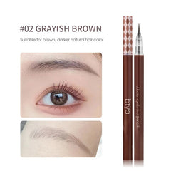 Waterproof Eyebrow Pencil Naturally Ultra-fine Shadow Eyeliner Liquid Eyebrow Tattoo Pen Non-smudge-staining Eyebrow Pencil 1PCS