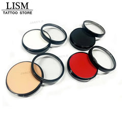 White Lip Skin Marker Pen Microblading Mapping Paste Permanent Makeup Skin Marker Paste Eyebrow Shaping Brow Tattoo Tinting Kit