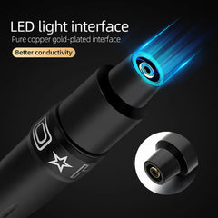 XNET Professional Rotary Tattoo Pen Quiet Tattoo Gun Machine Supply With LED Light Permanent Makeup Eyeliner for Tattoo Body