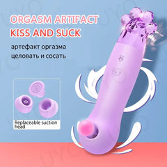 fairy clitoris sucker Artificial crystal stone decoration sucking vibrator clitoral stimulator nipple sucker sex toys for women