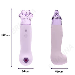 fairy clitoris sucker Artificial crystal stone decoration sucking vibrator clitoral stimulator nipple sucker sex toys for women
