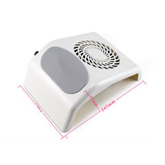 18W Vacuum Cleaner For Manicure Nail Dust Collector For Nails Art - Bellelooks