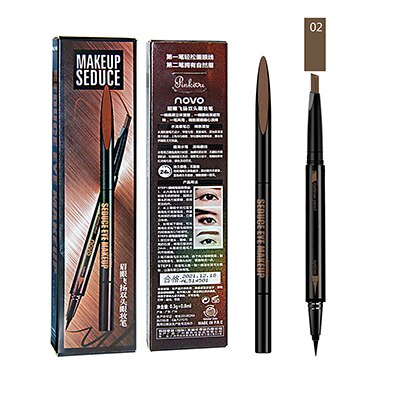 Double Head Rotation Automatic Eyebrow Pencil - Bellelooks